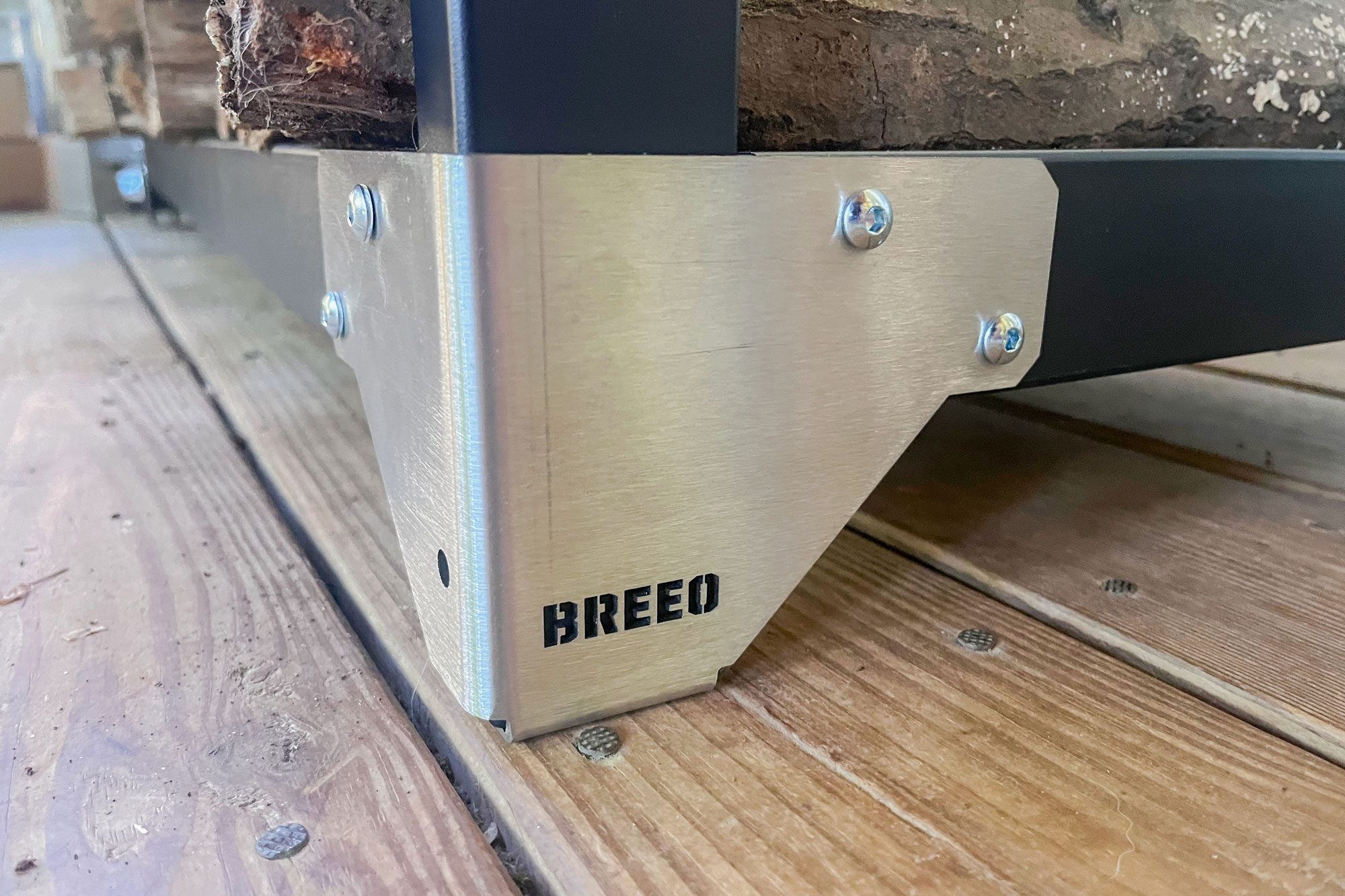 Durable Frame Breeo Firewood Rack