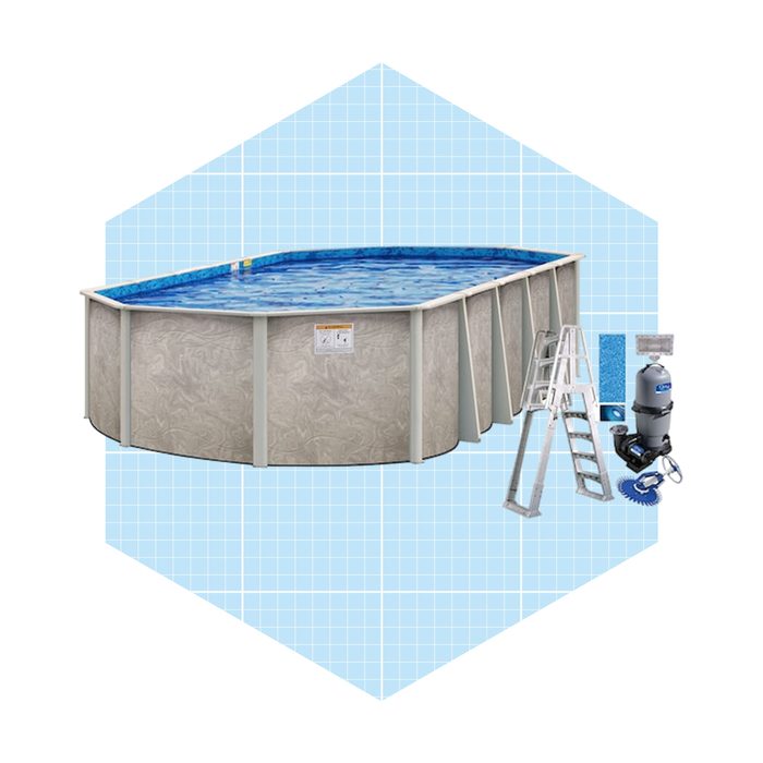 Lomart Embassy Resin Hard Wall Savannah Pool Package Ecomm Via Lowes.com