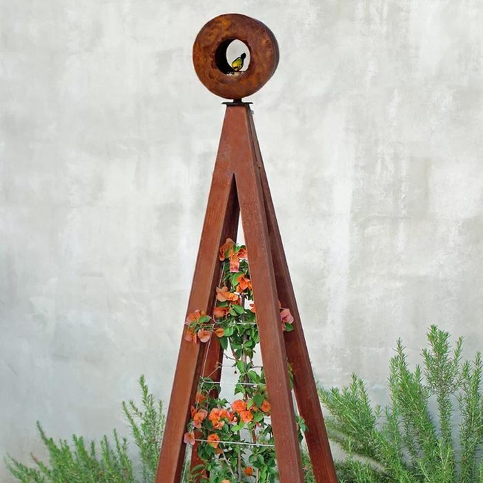 Steel Obelisk Trellis Ecomm Via Wayfair.com 