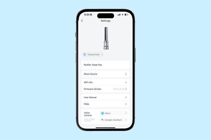 Dreo Tower Fan Review App Screenshot