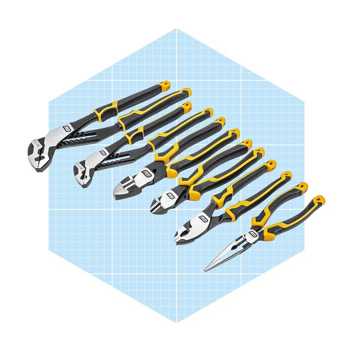 Gearwrench 6 Pc. Pitbull Dual Material Mixed Plier Set