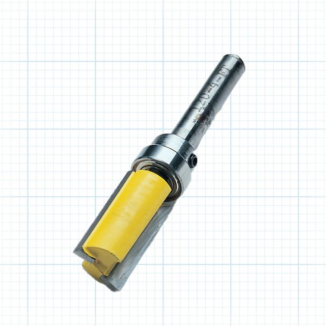 Close Up Of A Router Bit