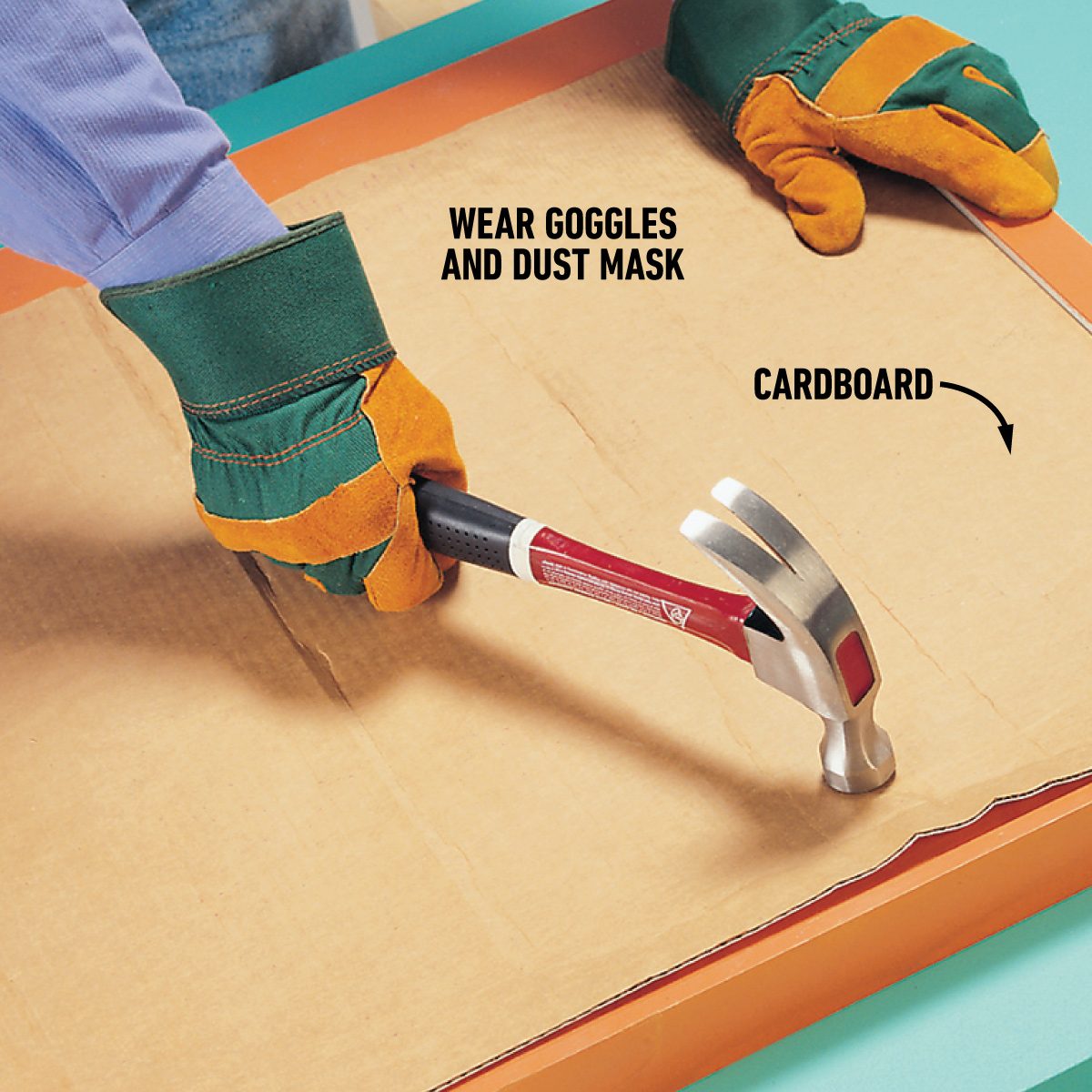 How To Replace Insulating Glass Break out the glass