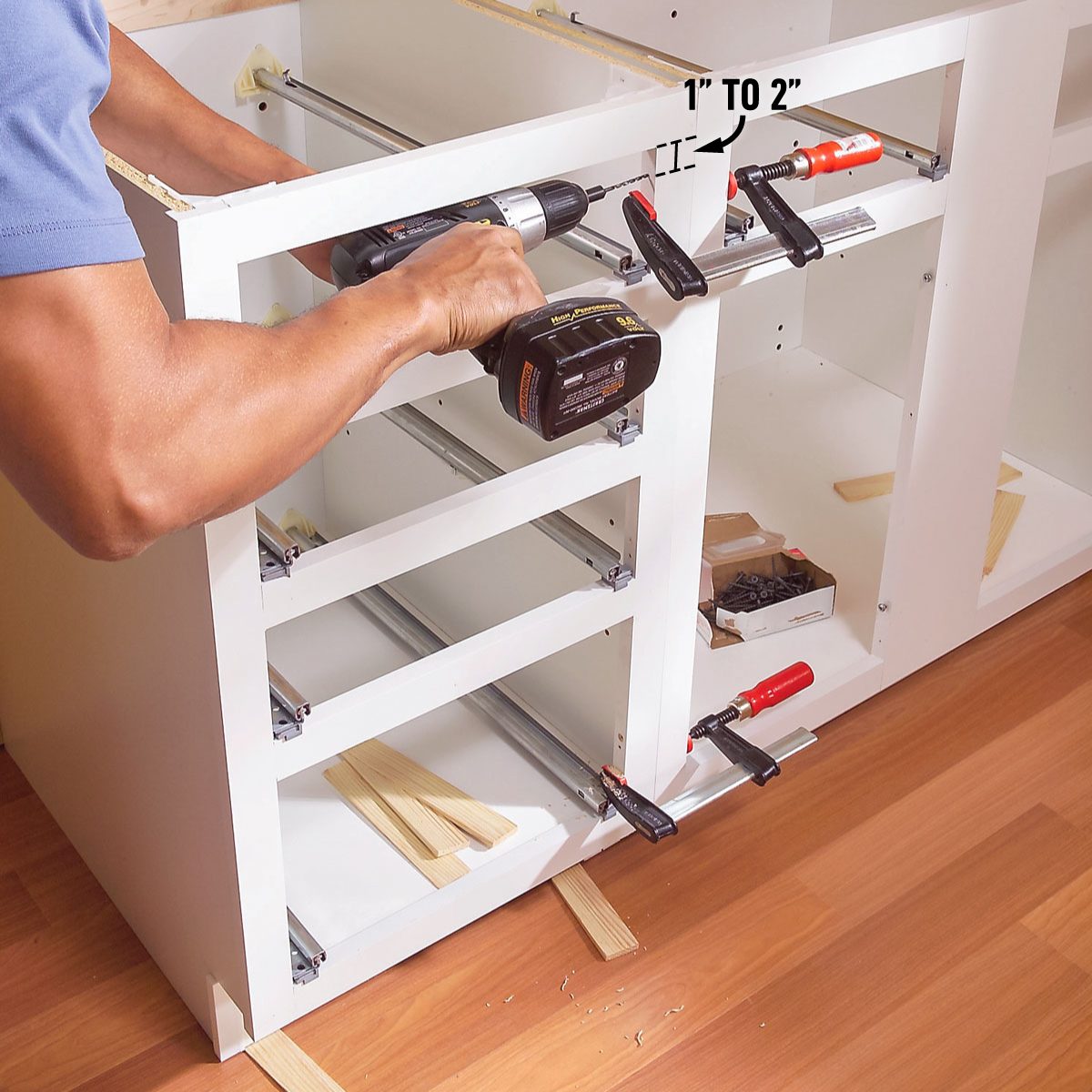 How To Install Kitchen Cabinets