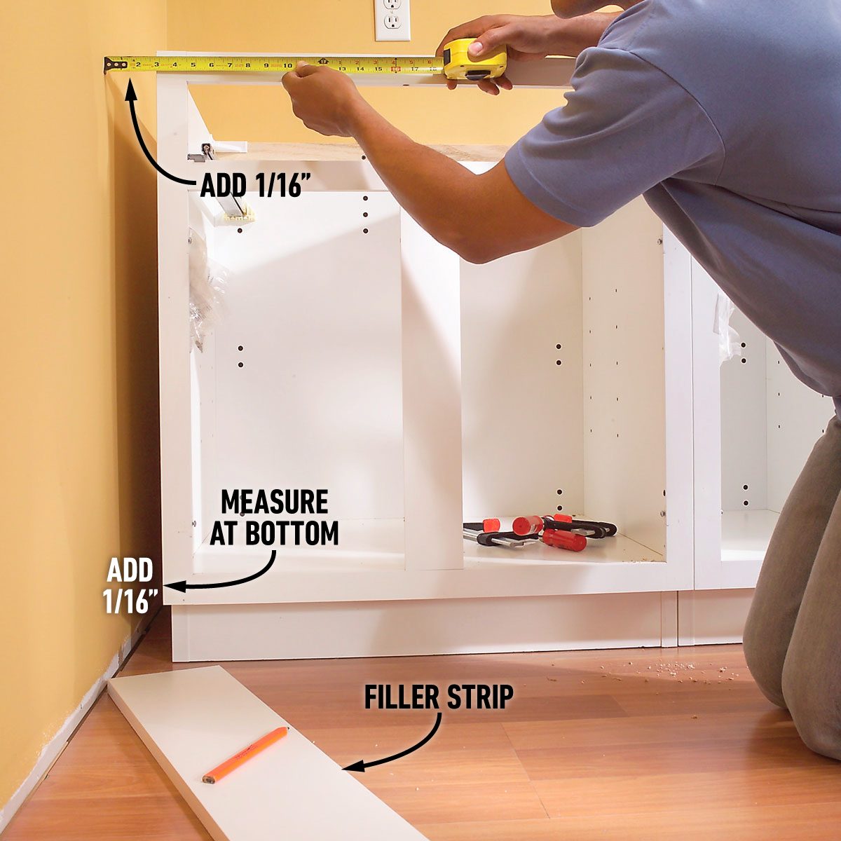 How To Install Kitchen Cabinets