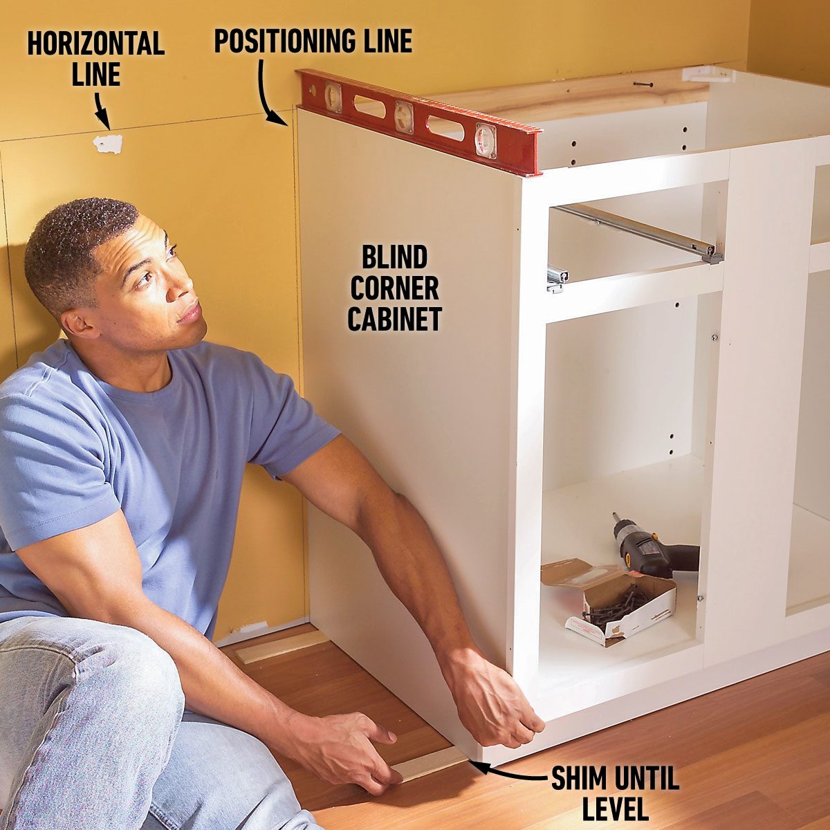 How To Install Kitchen Cabinets