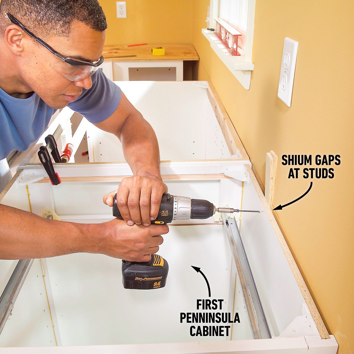 How To Install Kitchen Cabinets