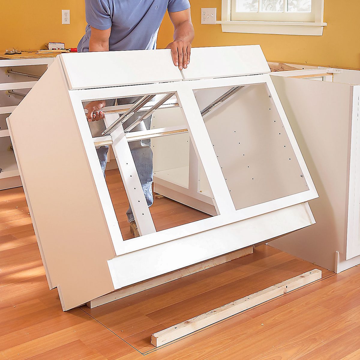 How To Install Kitchen Cabinets