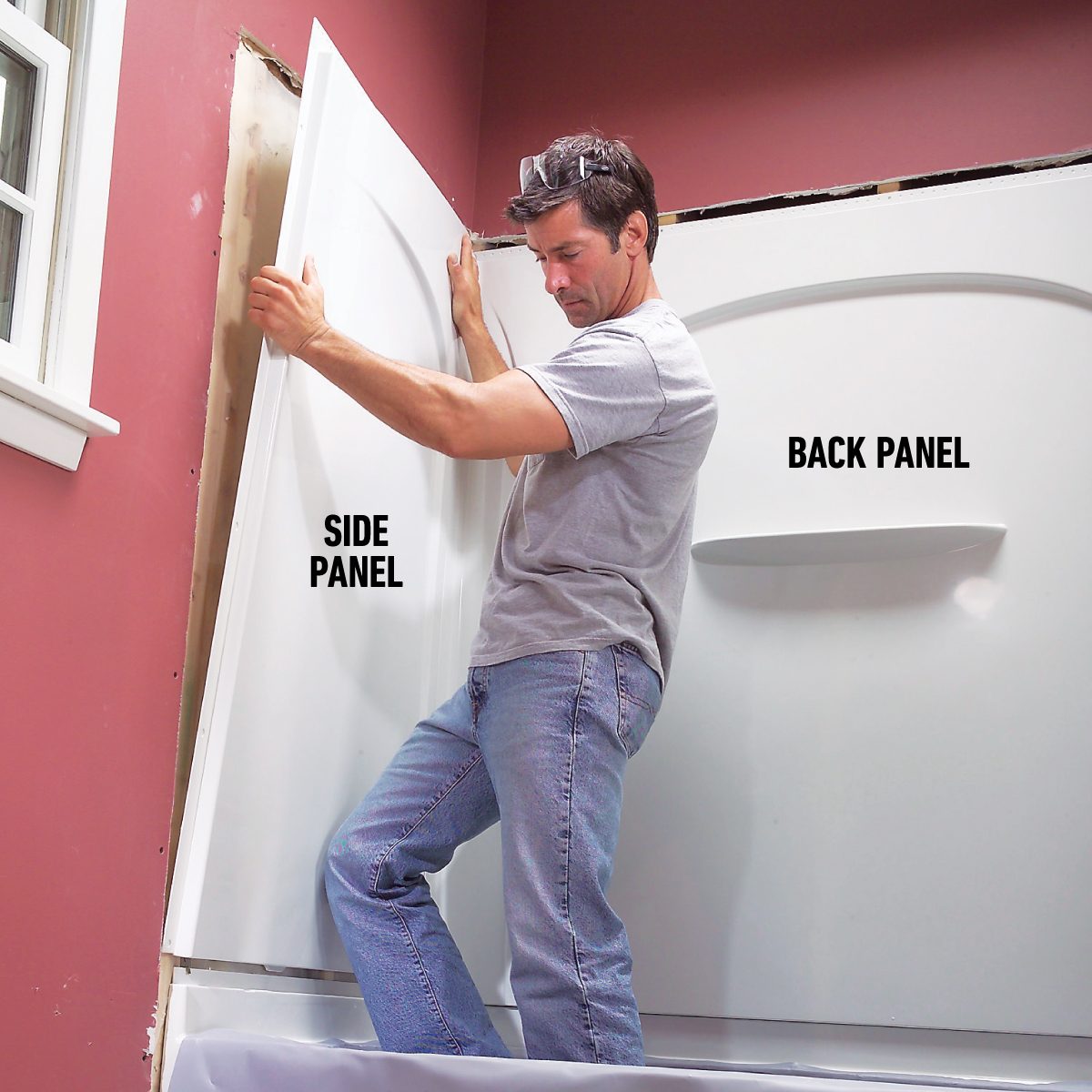 Install The Surround Set The Back Panel