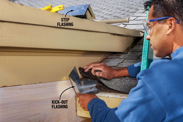 Slip In The Flashing