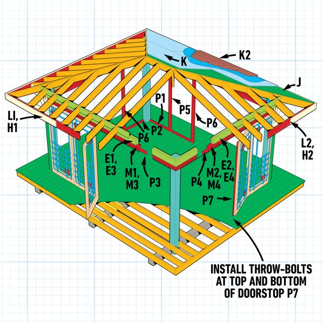How To Build A Diy Cedar Screen House