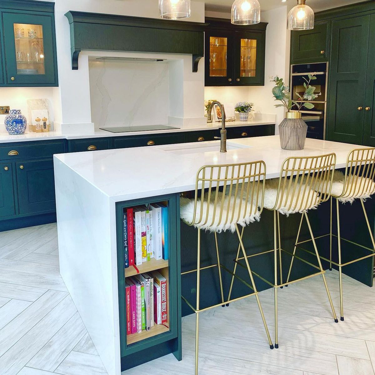 17 Inspiring Kitchen Island Ideas Waterfall Kitchen Island