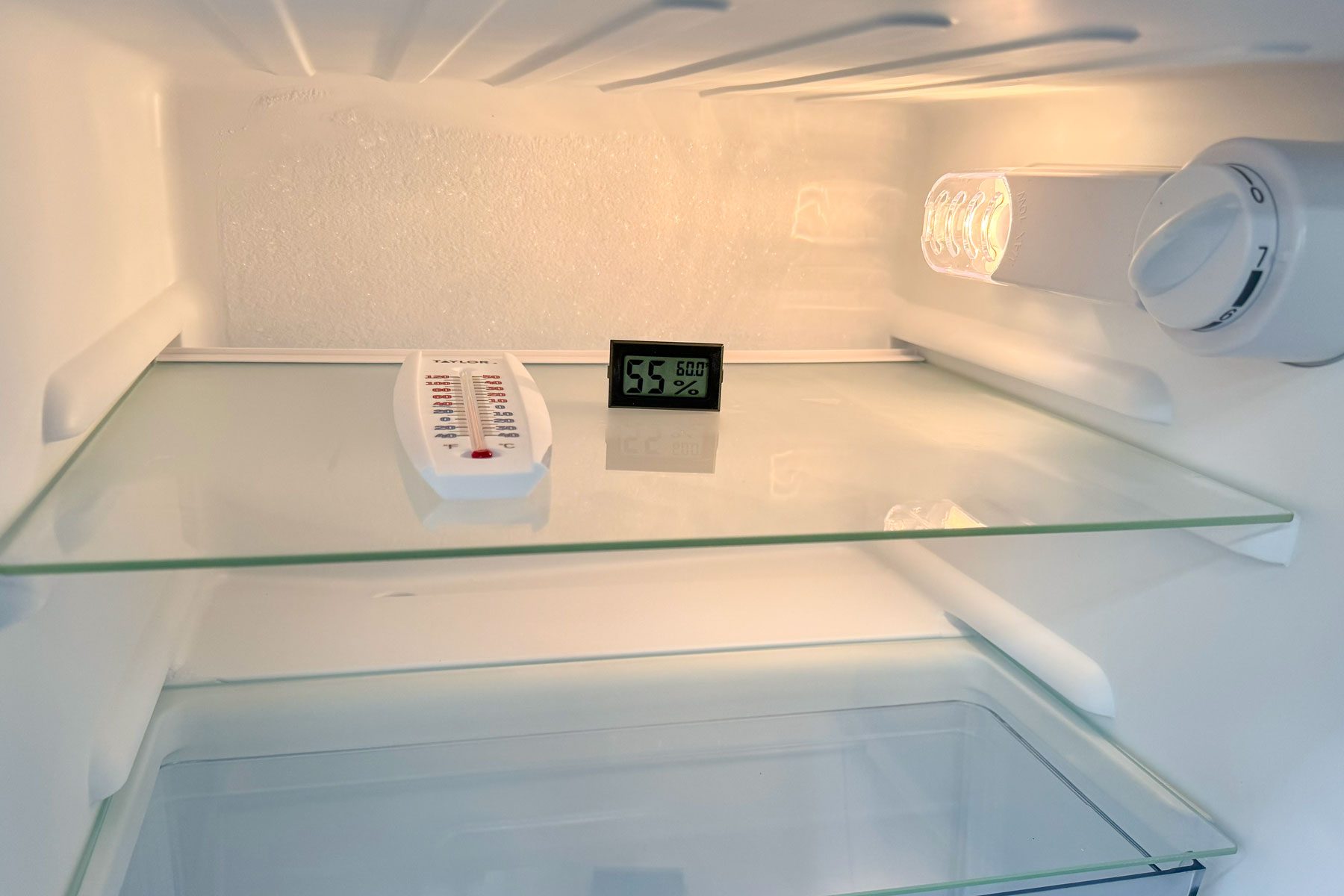 Whirlpool mini fridge interior