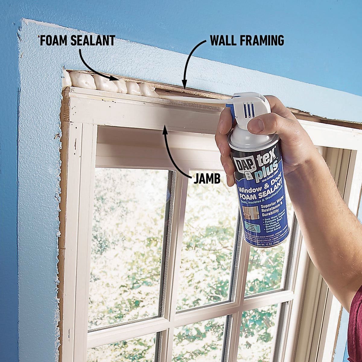 Seal Door And Window Gaps And Leaks