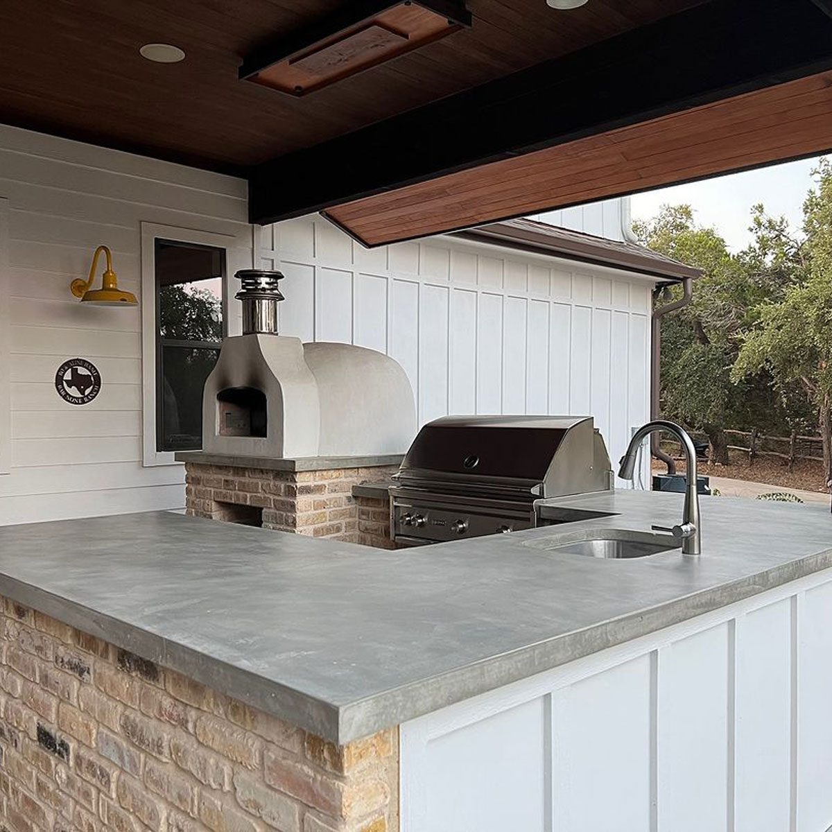 Concrete countertop