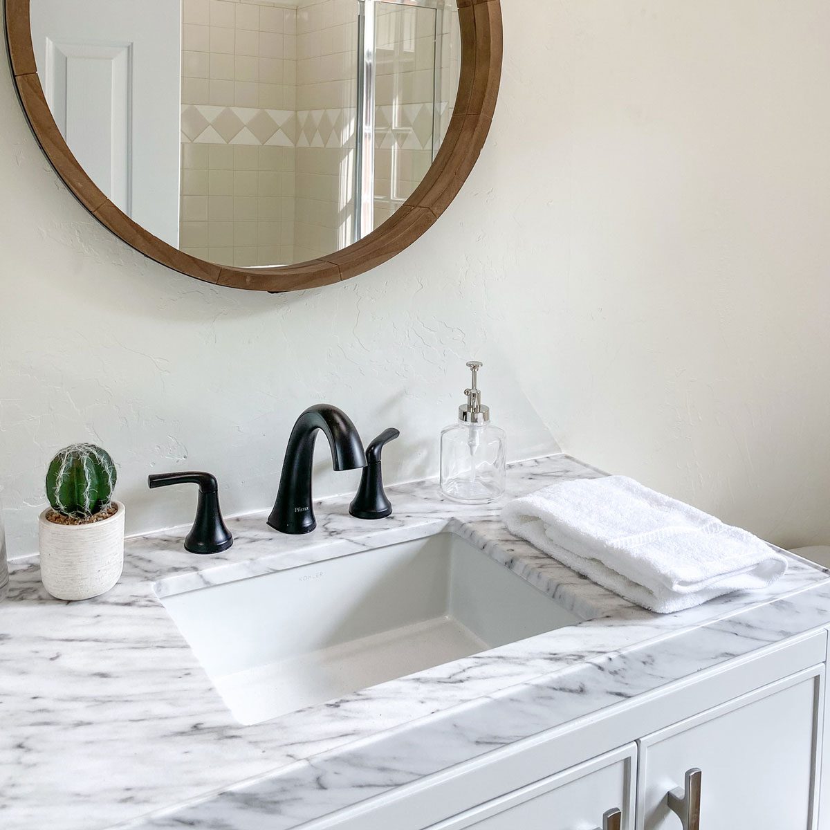 Marble Bathroom Countertop