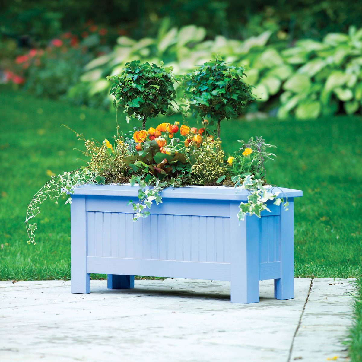 diy 3 season planter backyard