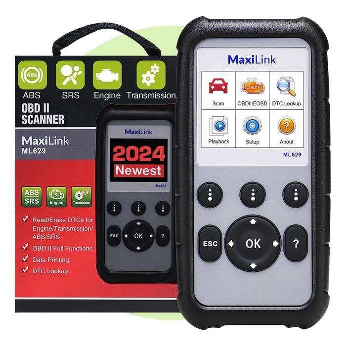 2024 Autel Ml629 Obd2 Scanner Abs Srs Engine Transmission Diagnoses Obd Ii Full Functions Ecomm Via Amazon.com