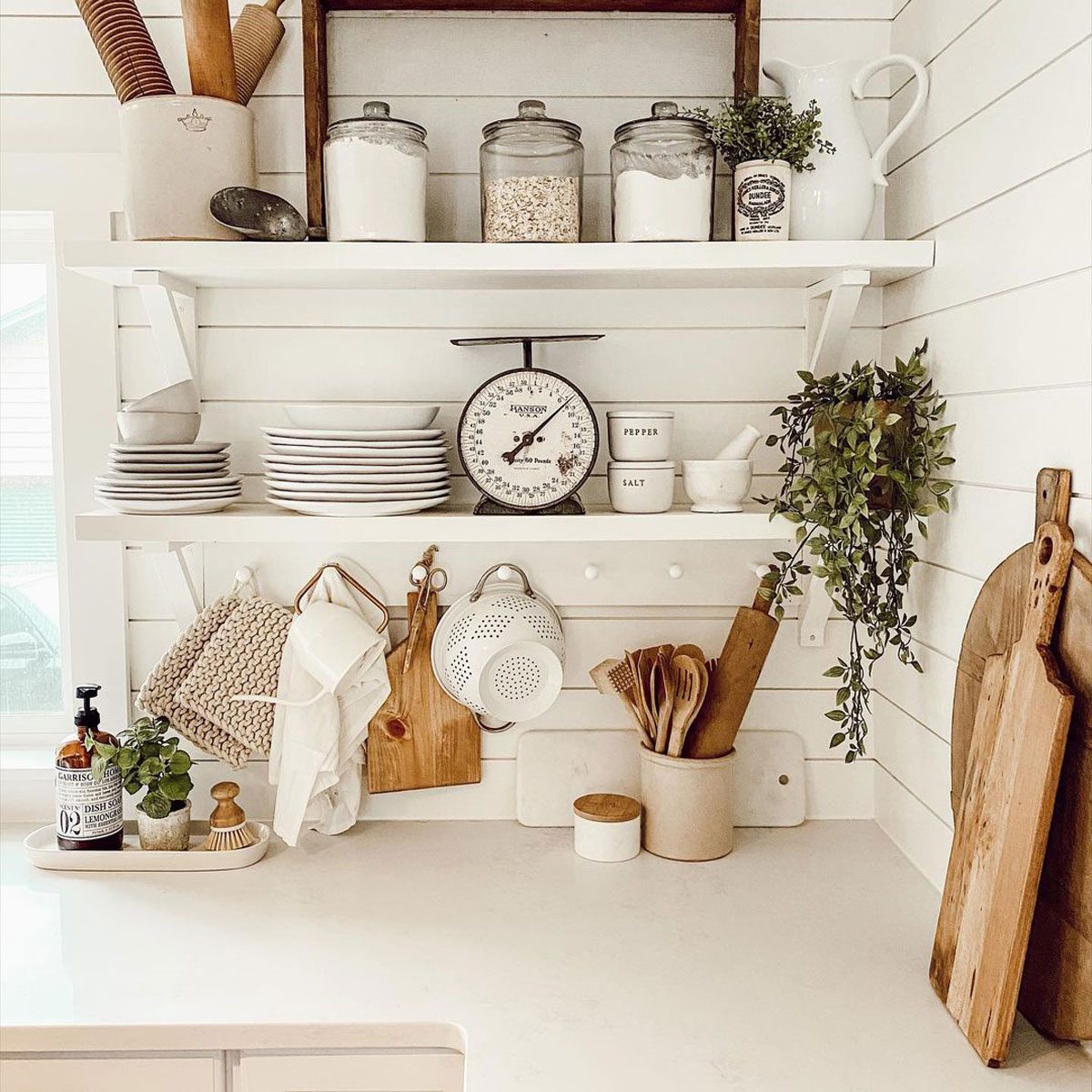 Classic Shiplap Backsplash