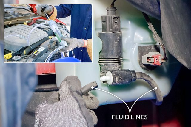 Disconnect The Pump And Drain The Fluid