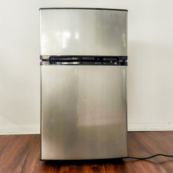 Insignia Mini Fridge With Top Freezer