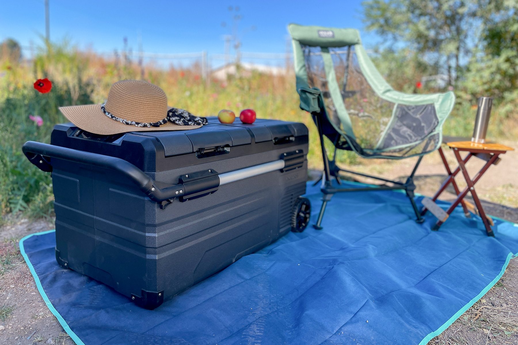 Newair Portable 80 Qt. Electric Car Camping Cooler