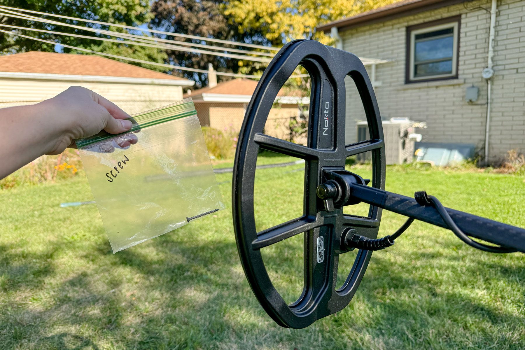 Nokta Legend Metal Detector air test