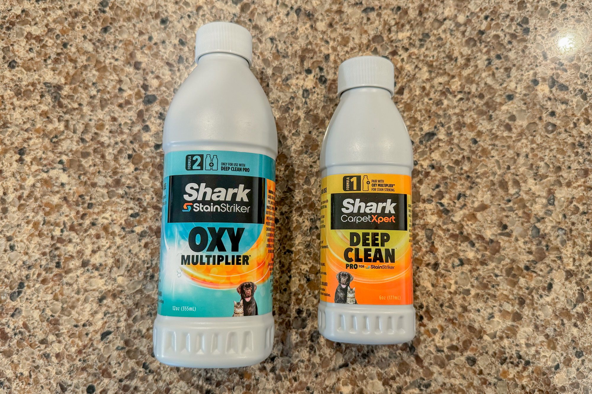 Shark Stainstriker cleaning solutions