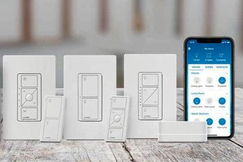 Lutron Caseta Smart Dimmer Switch Starter Kit Ft Via Amazon.com