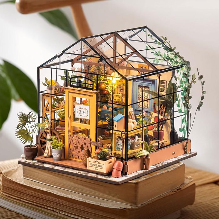 Rolife Diy Miniature House Kit Greenhouse