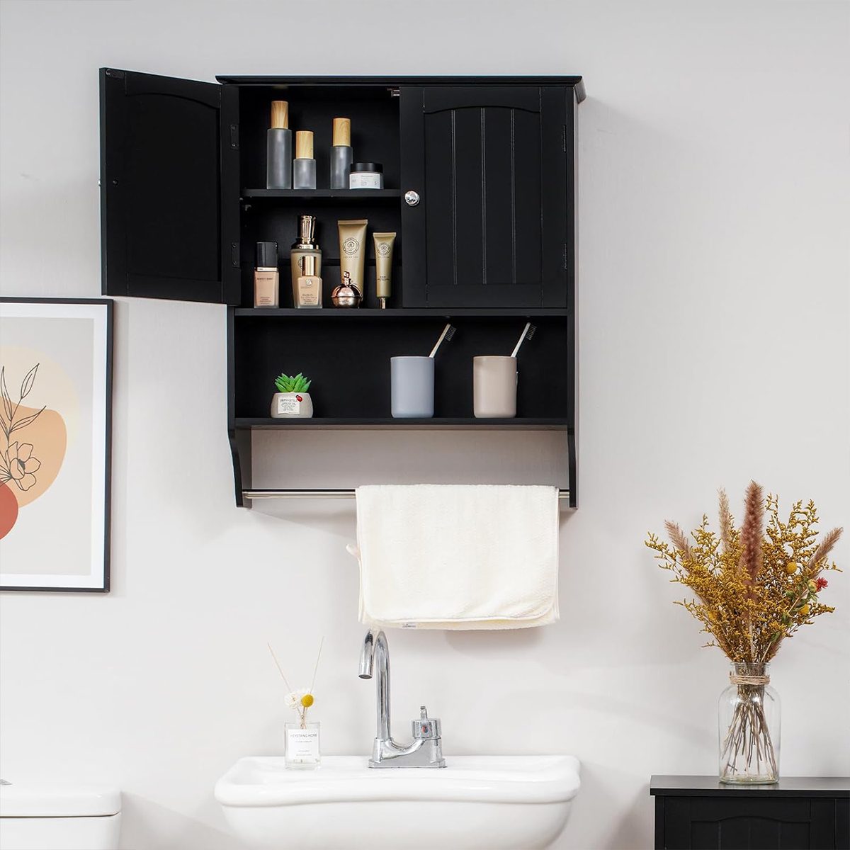 Two Door Bathroom Cabinet