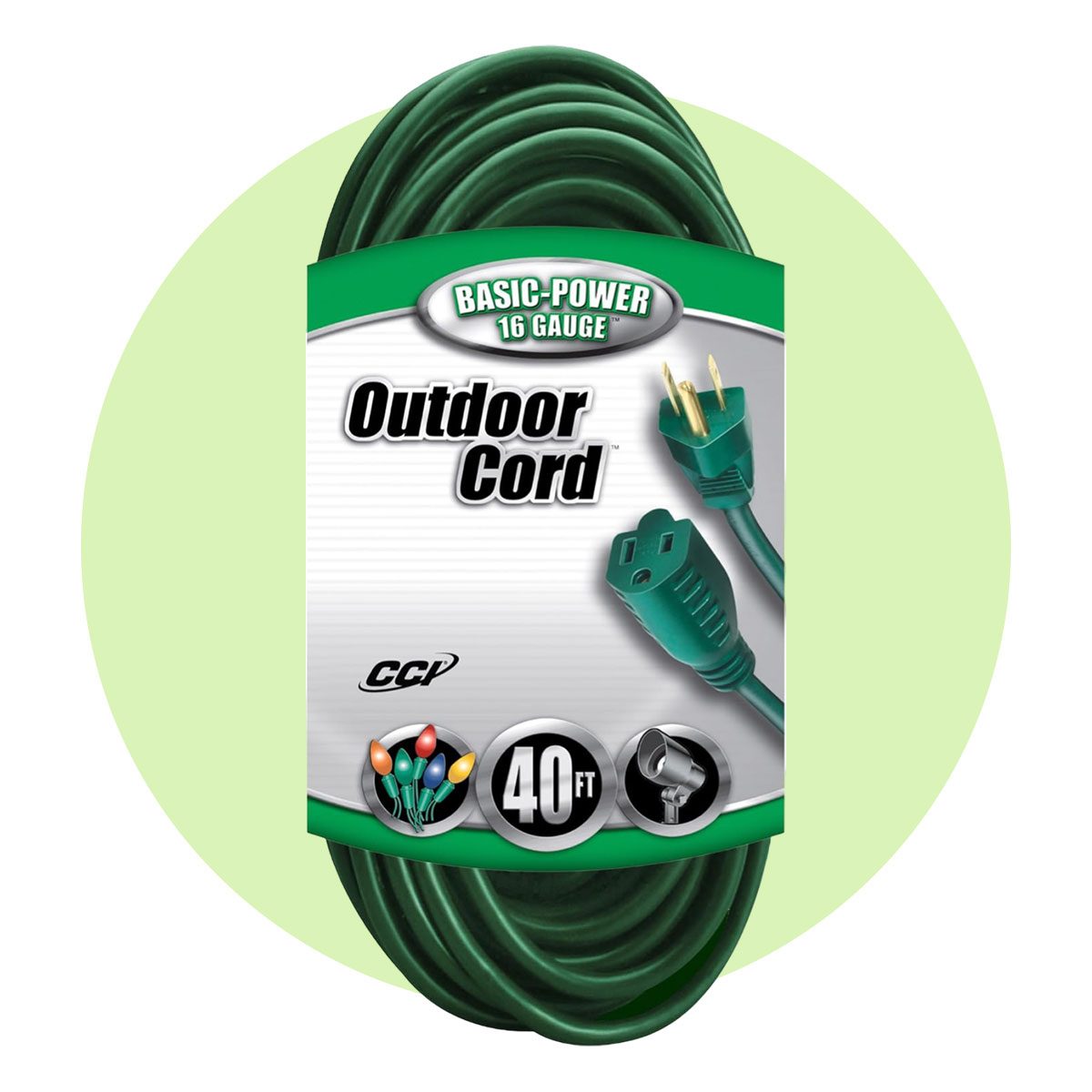 Woods Light Duty Outdoor Extension Cord