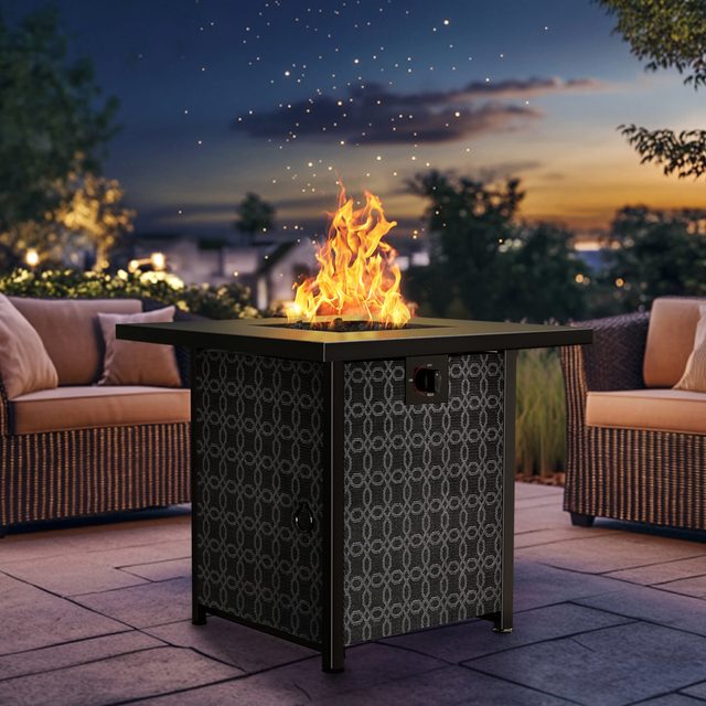 Chitooma Gas Fire Pit Table