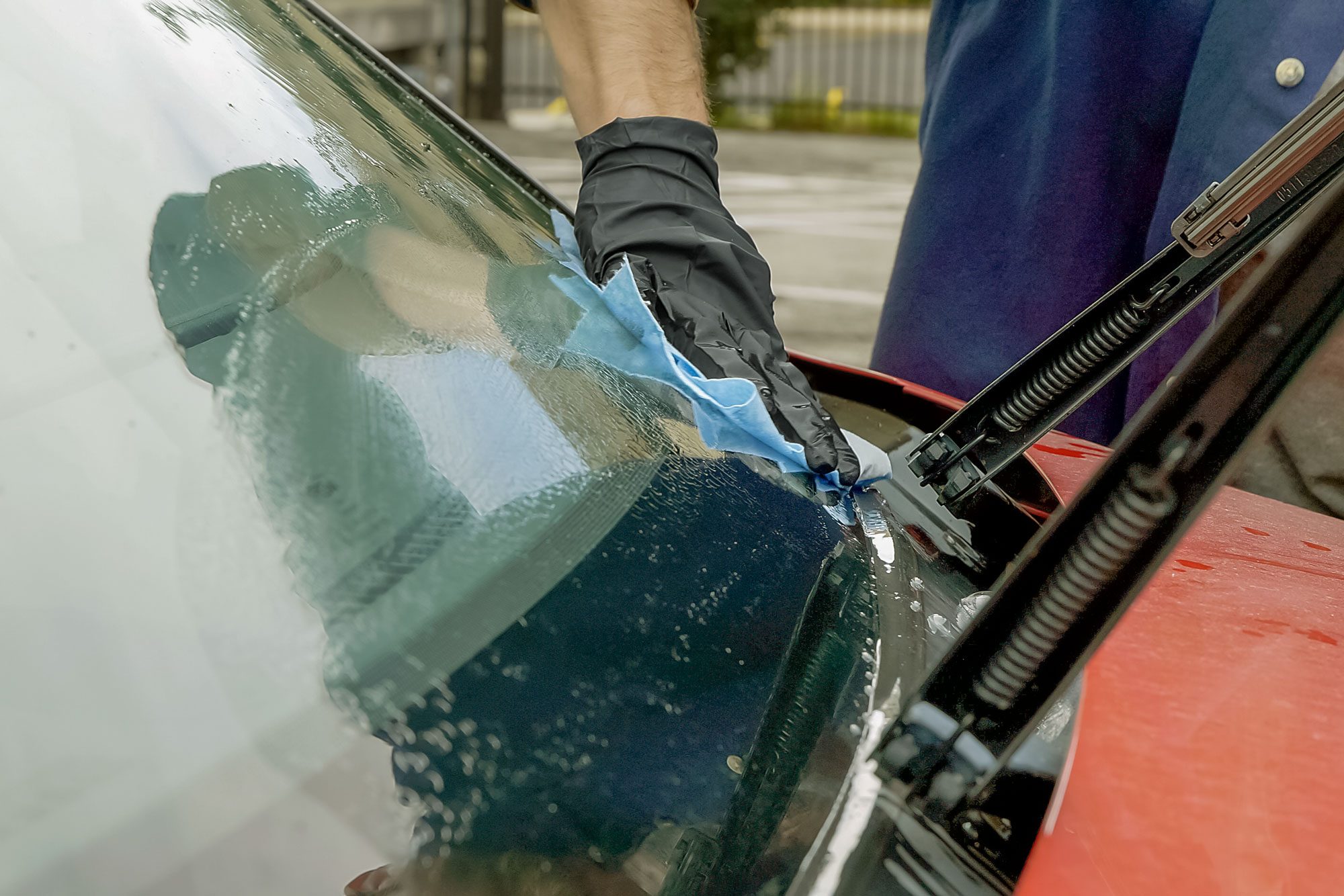 Clean The Windshield