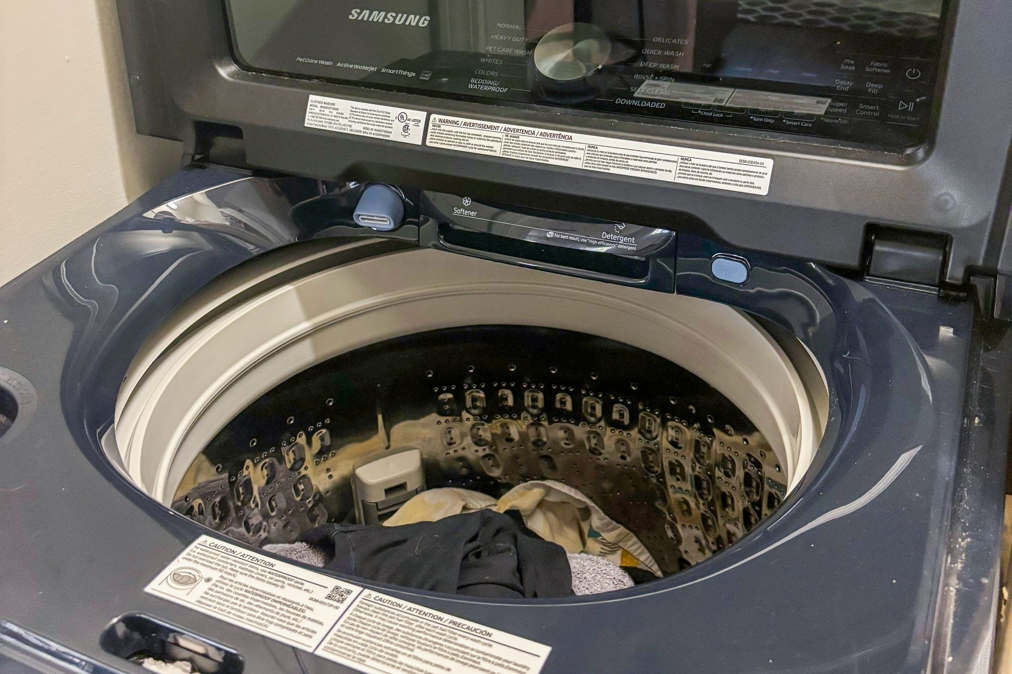 Samsung Washer and Dryer test