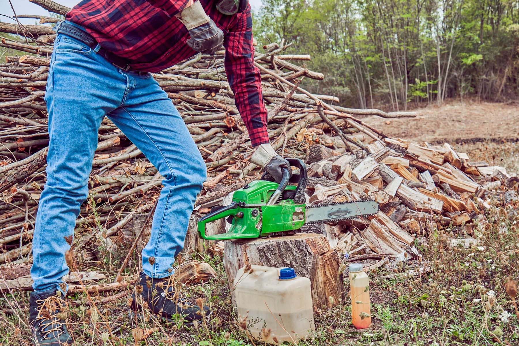 Gas Chainsaw