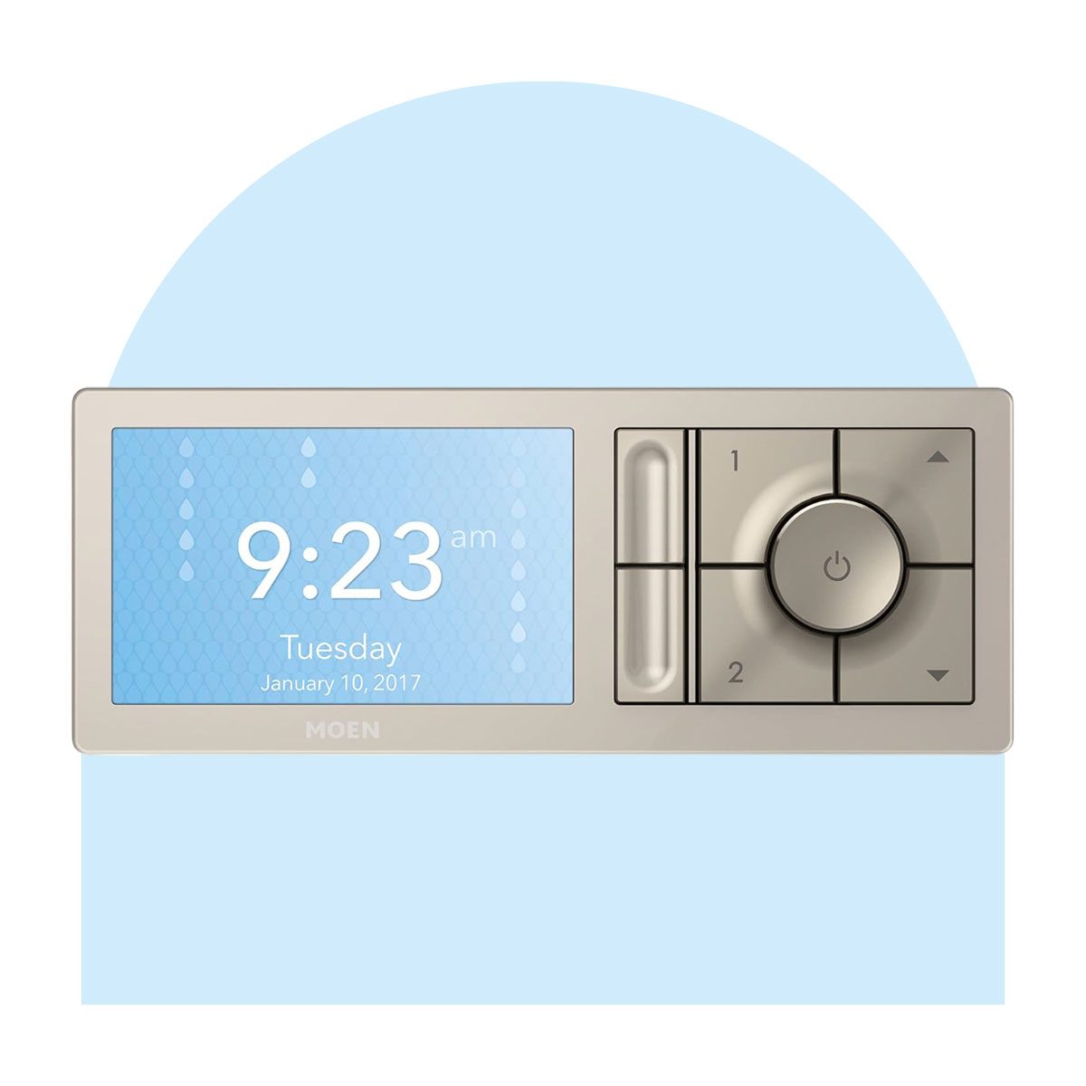 Moen Terra Beige Smart Shower 2 Outlet Digital Shower System Controller For Thermostatic Shower Valve