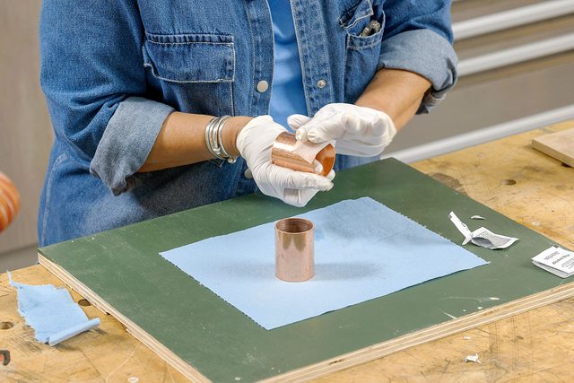 Prep The Copper Pipe