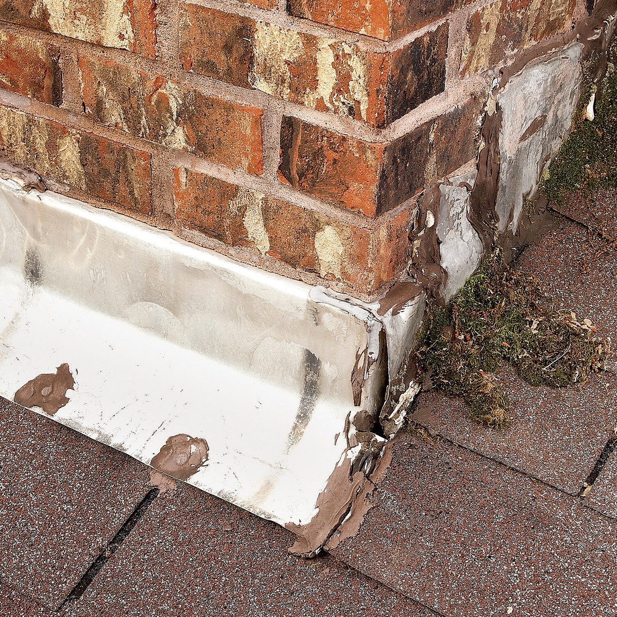 Silent Signs That Your House Has A Serious Problem Rusted Chimney Flashing