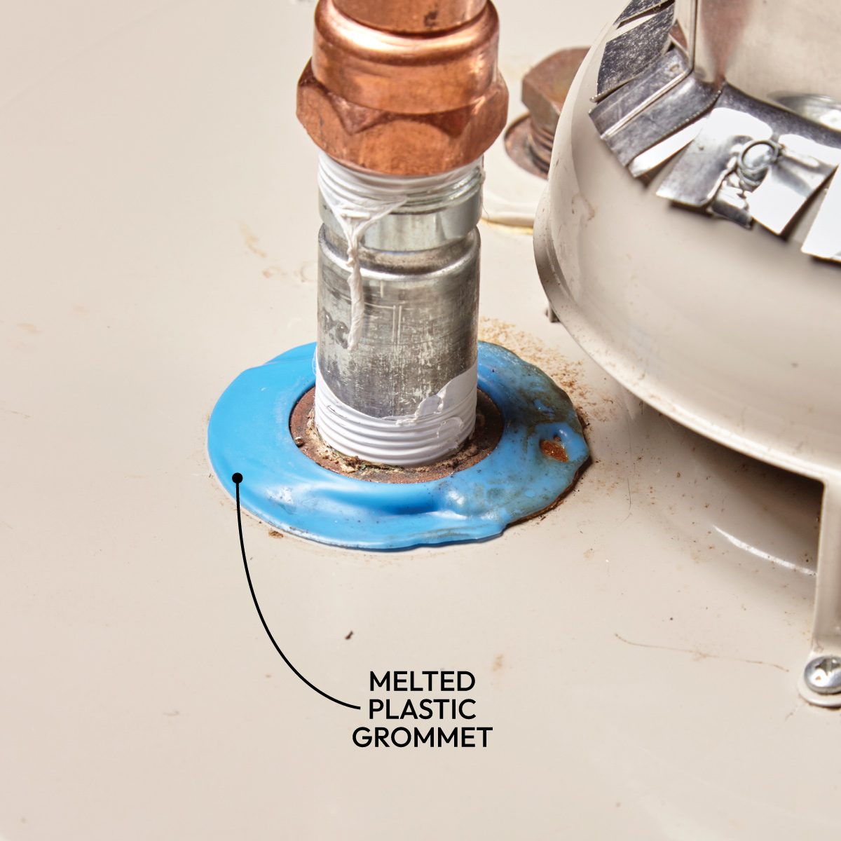 Silent Signs That Your House Has A Serious Problem Melted Grommets on Water Heater