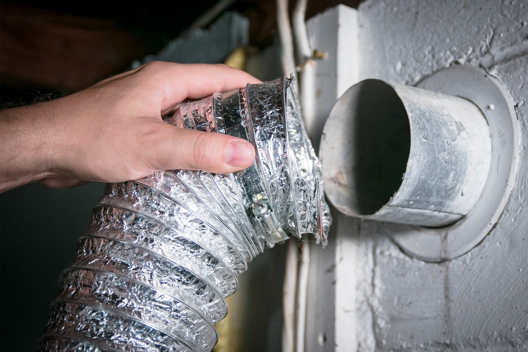 Silent Signs That Your House Has A Serious Problem Ripped aluminum Dryer Vent Hose