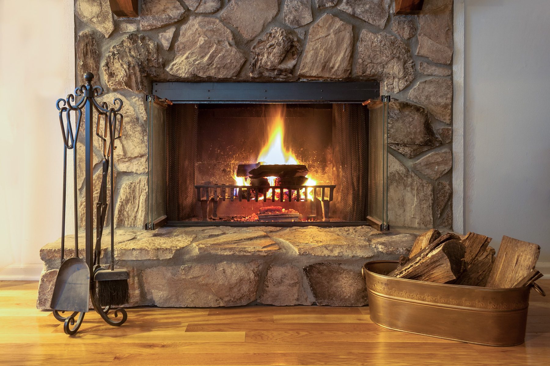 Ways To Increase the Heat From Your Wood-Burning Fireplace