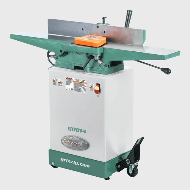 Grizzly G0814 Jointer With Cabinet Stand Ecomm Via Grizzly 001