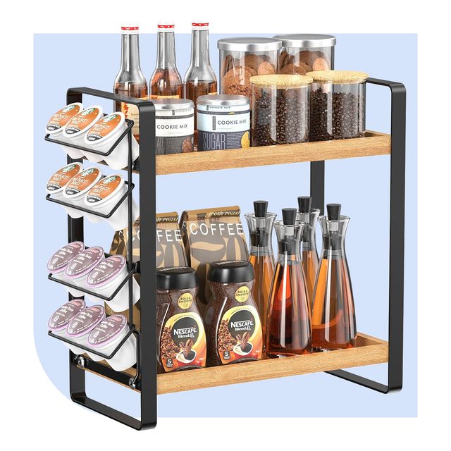 Coffee Bar Accessories Organizer