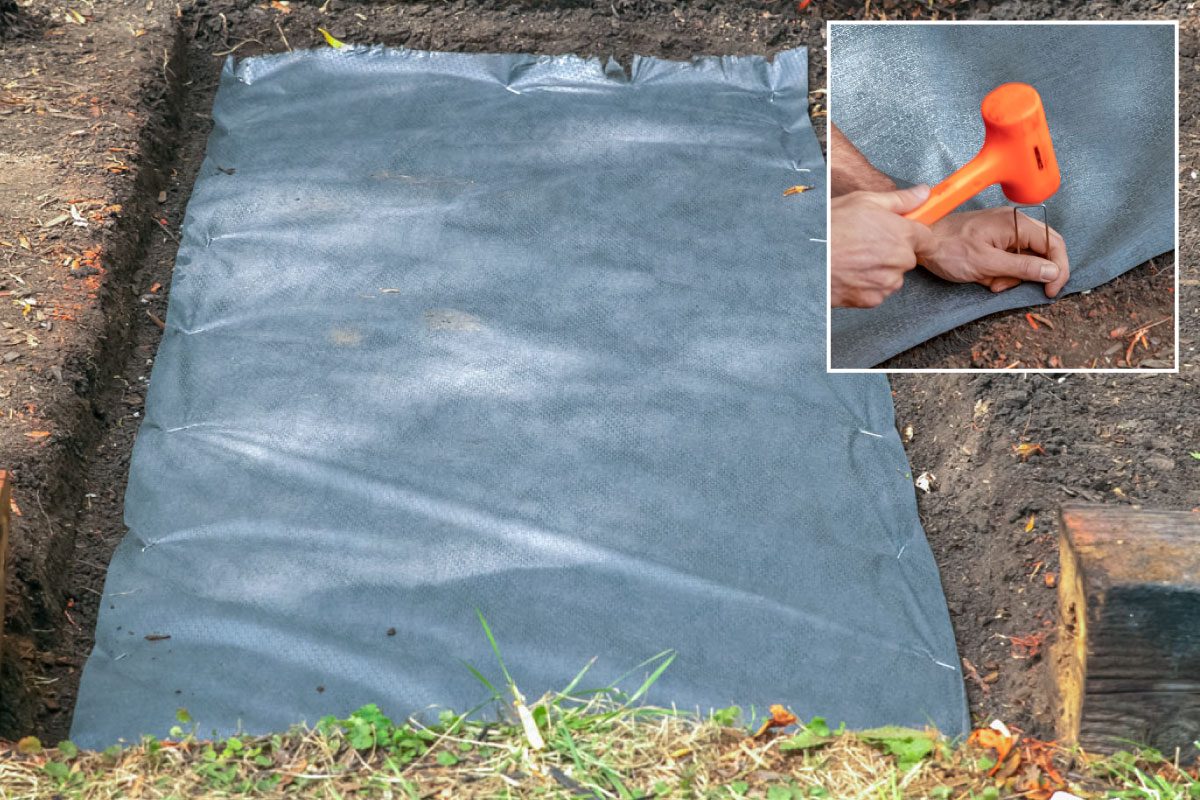 Install Landscape Fabric