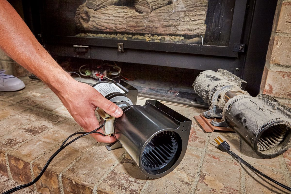 Noisy Gas Fireplace Blower? Here’s How to Replace It