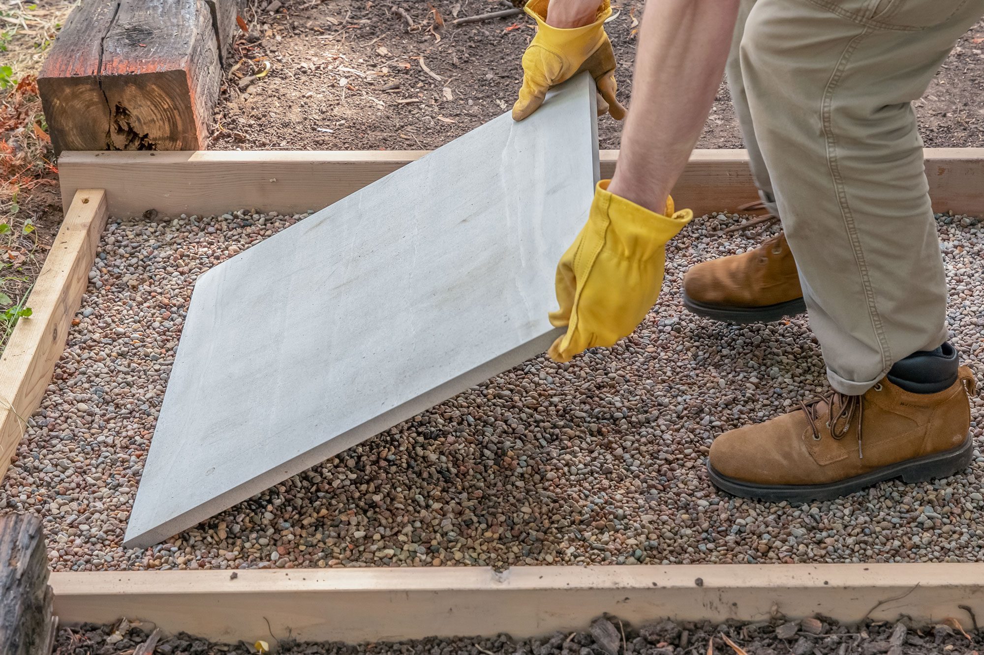 Position The Stepping Stones