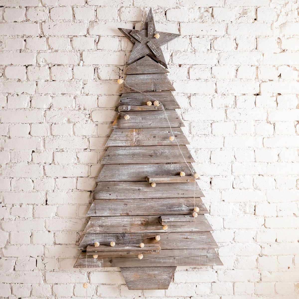 Reclaimed Wood Christmas Tree