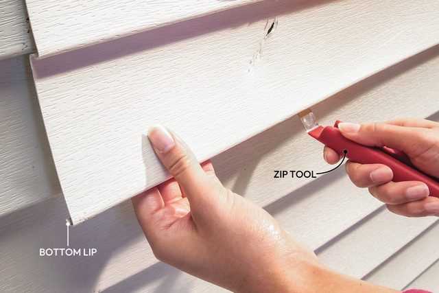 Unzip Damaged Siding Replacing Vinyl Siding