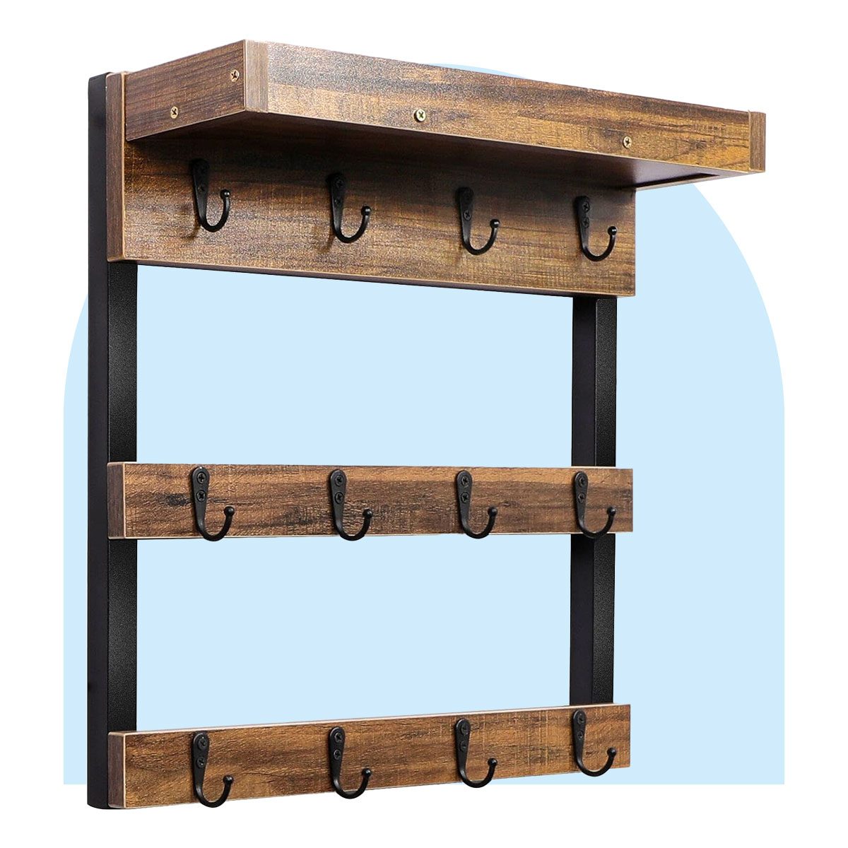 Wall Mounted Coffee Mug Rack